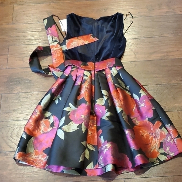NWT Alex Marie floral tie waist  dress boho - Picture 10 of 10